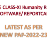 CBSE CLASS-XI Humanity RESULTREPORT CARD SOFTWARE 2022-23