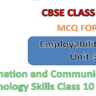 Information-and-Communication-Technology-Skills-Class-10-MCQ