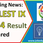 NVS LEST CLASS IX RESULT DECLARED