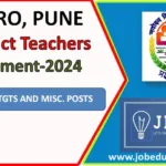 NVS, RO PUNE CONTRACTUAL RECRUTIMENT FOR THE ACADEMIC SESSION 2024-25