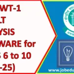 AWAHAR NAVODAYA VIDYALAYA (CBSE) Class-6 TO 10 Periodic Written Test-1 (PWT-1 exam) RESULT Analysis Software for the Session-2024-25