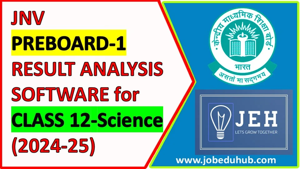 NVS CLASS 12 PREBOARD1 RESULT Software for the session 202425